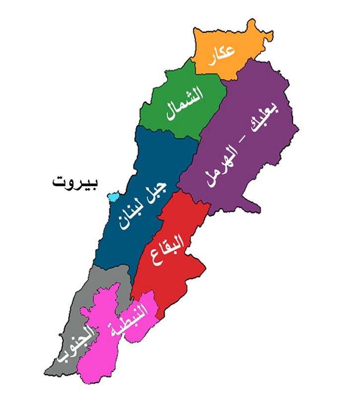 Governorates Map